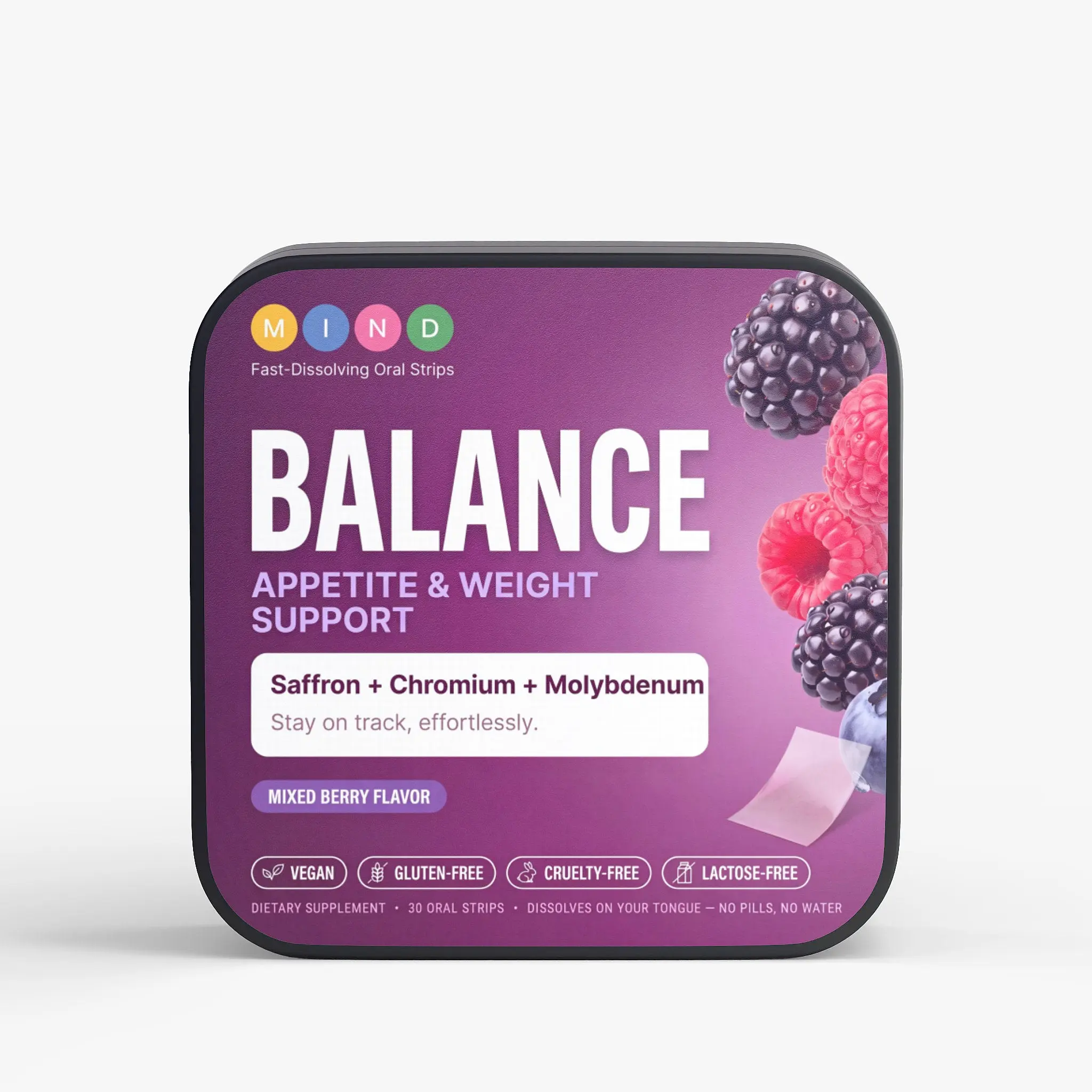 Balance Strips - Saffron, Chromium & Molybdenum