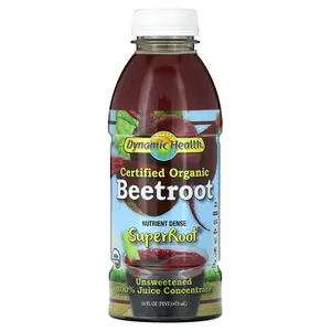 Dynamic Health Certified Organic Beetroot, 16 fl oz (473 ml)