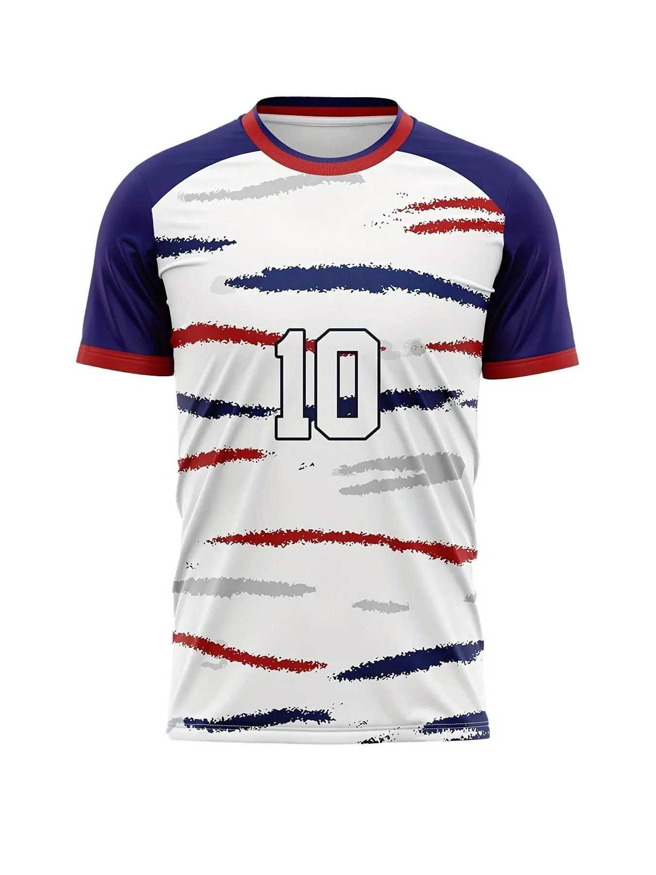 Competition/Training/Adult Football T-shirt, Soccer Shirt - Men's Round Neck - Suitable for Team Sports. Team Uniform, Fan Clothing - Quick-drying and breathable. Suitable for casual wear and outdoor activities, Football Shirts, Athletic Tops