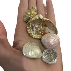 Ritual Grounding Shells for Anxiety Relief and Focusing Calming Sensory Set