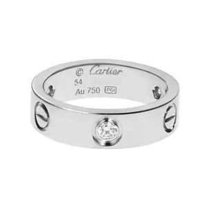 Pre-owned Cartier Love Ring Size 54