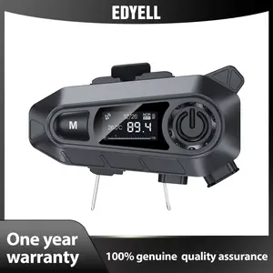 EDYELL Brand Motorcycle helmet bluetooth headset waterproof noise reduction wireless headset Cycling Music Headphones ai earbuds