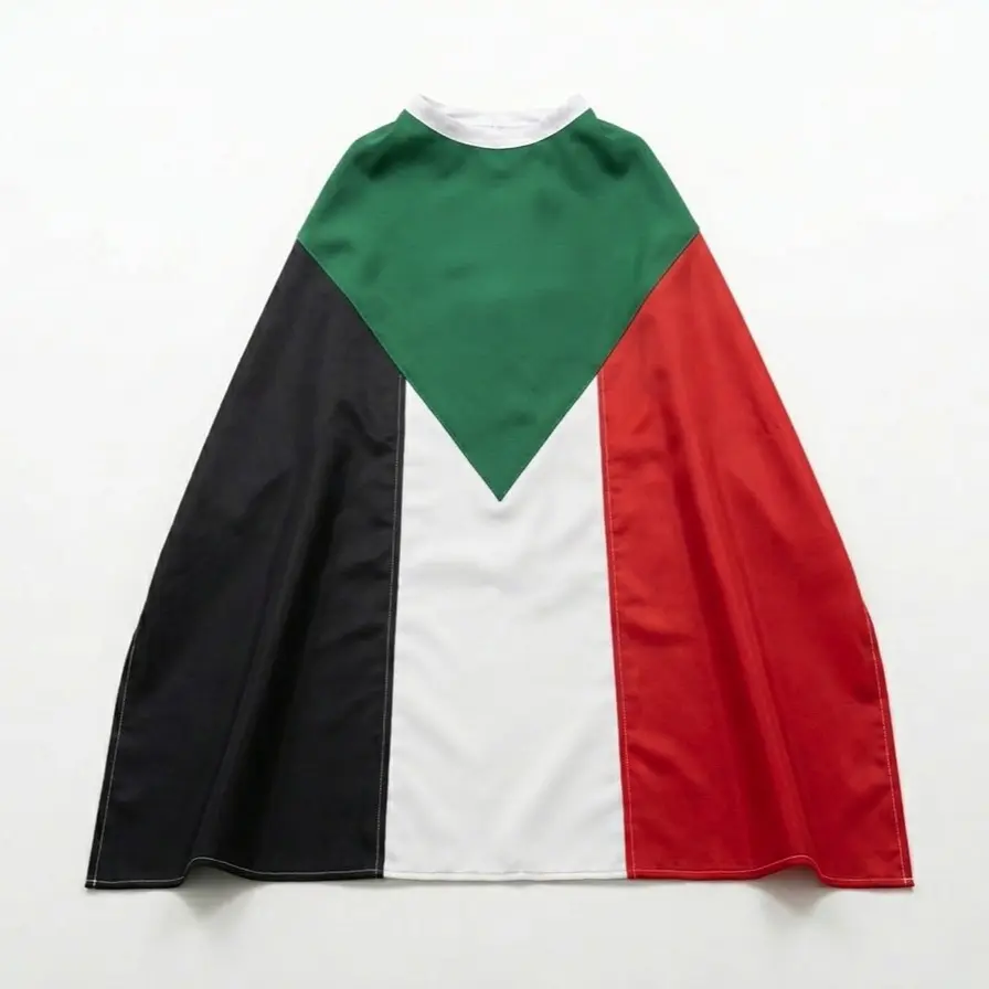 Sudan Cape Cloak Flag Sudan Cape Cloak Flag