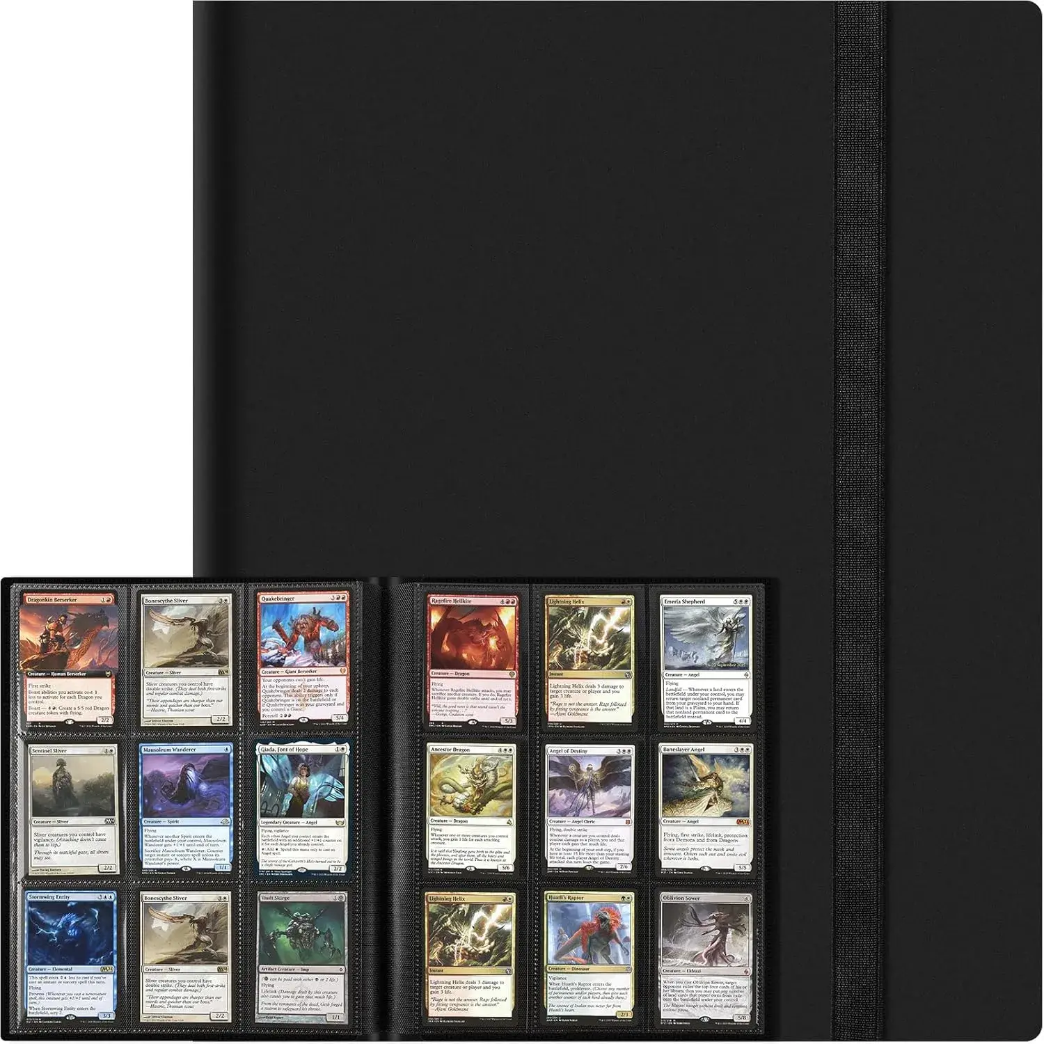 Pockets Card Binder for Trading Cards, Baseball Card Collection Binder with 360 Side Loading Pockets Sports Card Book Card Folder Card Album Card Holder Fit for MTG Football Play Cards - TikTok Shop Pockets Card Binder for Trading Cards, Baseball Card Collection Binder with 360 Side Loading Pockets Sports Card Book Card Folder Card Album Card Holder Fit for MTG Football Play Cards - TikTok Shop