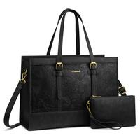 Black Embossed (Full PU Leather)