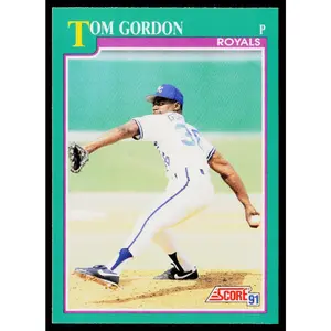 Tom Gordon 1991 Score Promos #197 Kansas City Royals