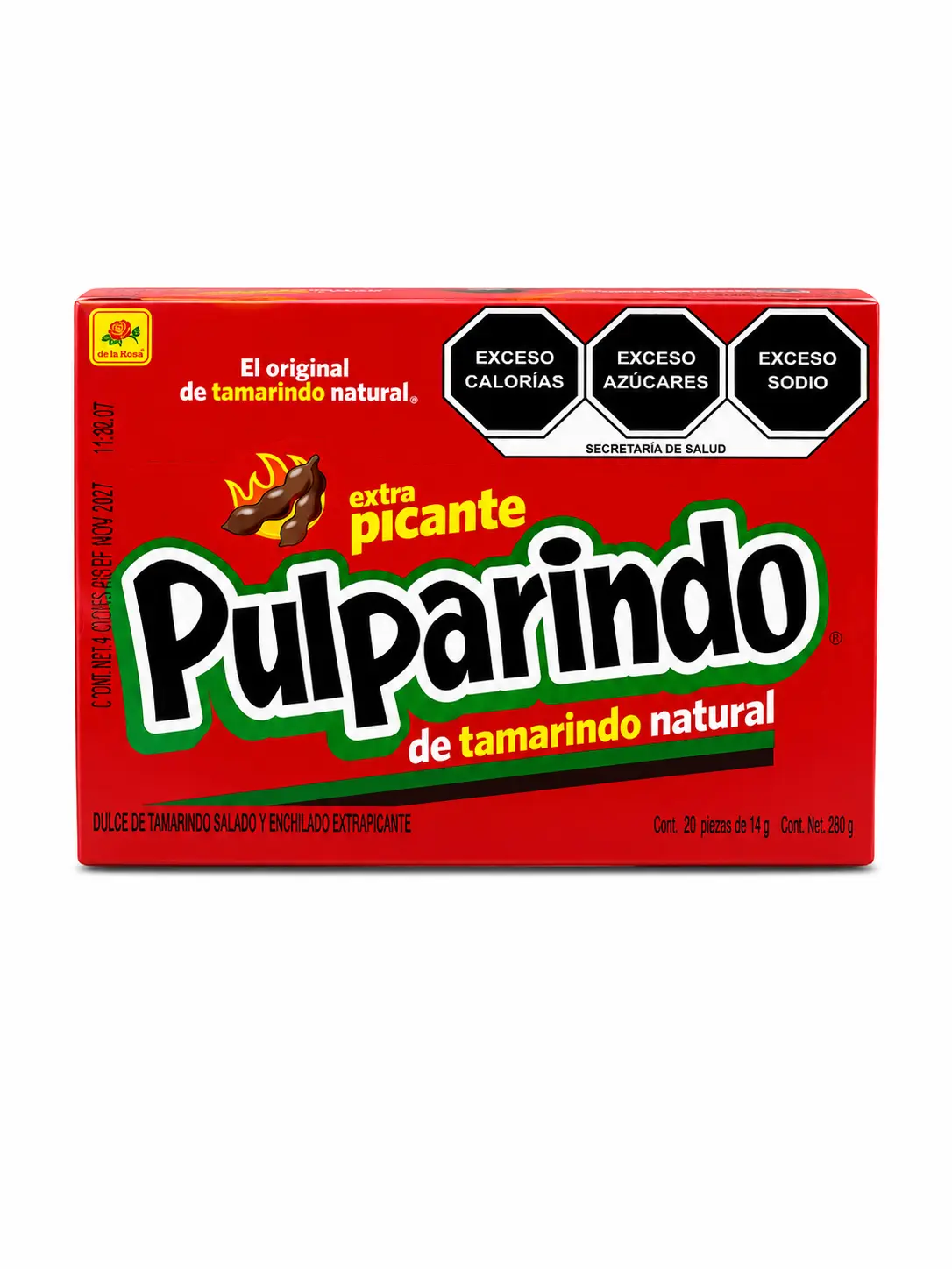 Pulparindo Xtra Picante 20 Pieces