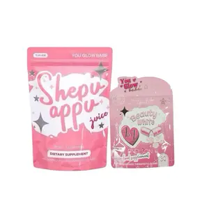 You Glow Babe BEAUTY WHITE 4 in 1 Glutathione & Shape Up Shepu Appu Juice Bundle