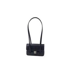 Pre-owned Pre-Owned Mini Bags Chanel Black Preppy Coco Mini Handbag