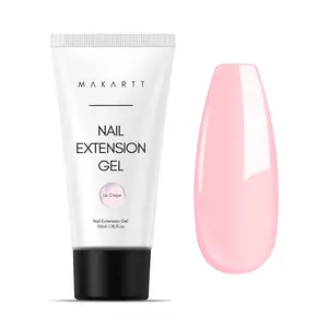 bubble bath funny bunny nails makartt poly Nail gel,,not include nail form,Light Pink,50ML Gel Builder for Nail Extension Nail Strengthener Hard Gel for Nails Beauty Gift Nail Art Nail Care