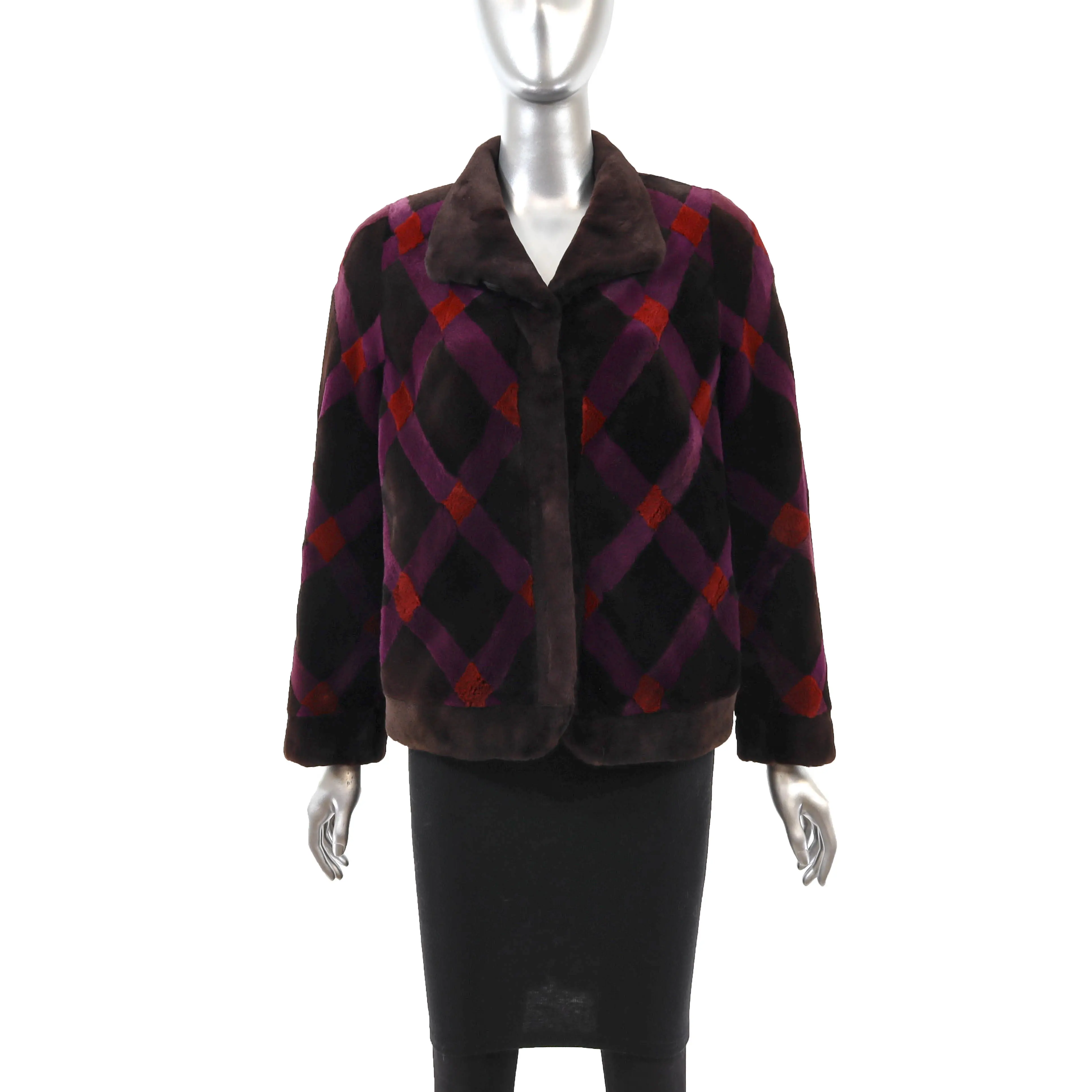 Sheared Mink Jacket- Size S