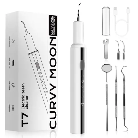 Cordless Rechargeable Oral Irrigator - Portable Teeth Cleaner, 5 Modes, 4 Heads, Type-C, 3-4 Hours Charge, 500mAh Battery, IPX6 Waterproof Home Dental Plaque Remover for Oral Health