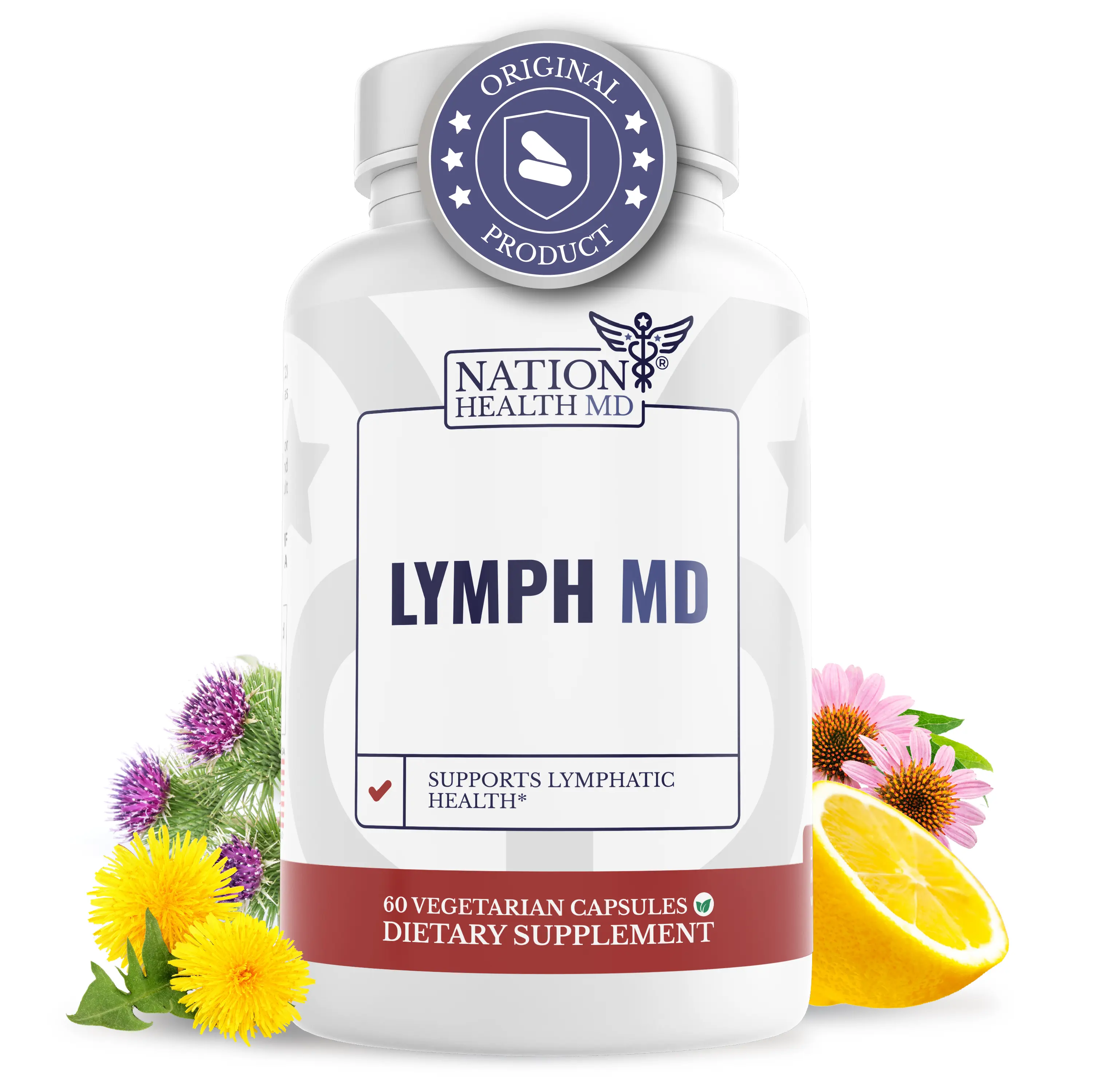 Support Healthy Lymph Flow with Lymph MD – Reduce Swelling, Flush Toxins, Support Immunity, and Promote Lymphatic Health Naturally, Herbal Dietary Supplement
