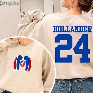 [Sale Up To 50%] Heated Rivalry Hollander 24 Sweatshirt, Hudson Williams Connor Storrie Shirt, Montreal Hollander Shirt, Ilya Rozanov Shane Hollander Tee, streetwear graphic tee