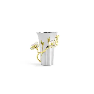 Orchid Bud Vase - Elegant Floral Vase with Unique Design and Natural Orchid Accents