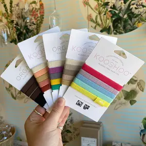 Plastic-Free, 100% Biodegradable, Organic Hair Ties