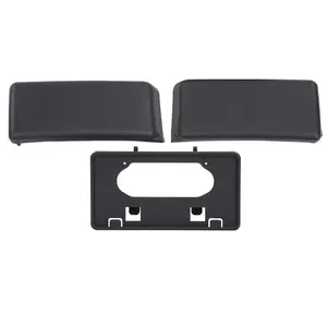 Front Bumper Guards Pads & License Plate Frame Bracket, Vehicle Truck Accessories for 09-14 Ford F150 Car Stowing & Tidying Parts