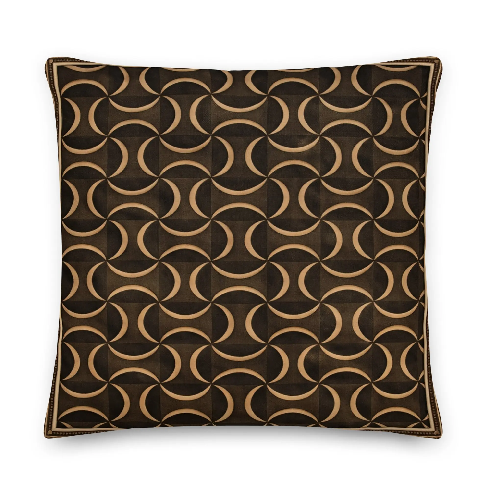 Velora Soft Linen Standard Accent Pillow - Vintage Flair, Retro Chic, Shape-Retaining, Hidden Zipper Closure, Machine Washable