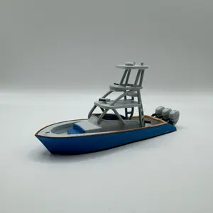 Custom Miniature Boat Replica - Detailed Scale Model for Collectors and Enthusiasts
