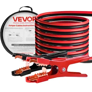 VEVOR Car Battery Starter Cable Heavy Duty Car Starter Cable 20 Feet 4 Gauge