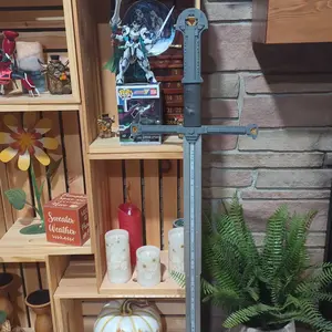 BUILDIFY Narthil 99024 Sword Building Set Collectible Anime Style Cosplay Toy 521 Pieces for Adults Boys Girls 14+ Home Office Decor Ideal Gift Display - Model