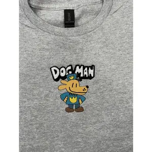 Dogman Embroidered Sweatshirt, Part Dog, Part Man, All Hero Dogman Shirt, Dogman Toddler Embroidered Shirt, Dogman, Youth Shirt