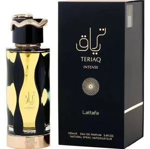 Lattafa Teriaq Intense for Unisex Eau de Parfum Spray, 3.4 Ounce / 100 ml