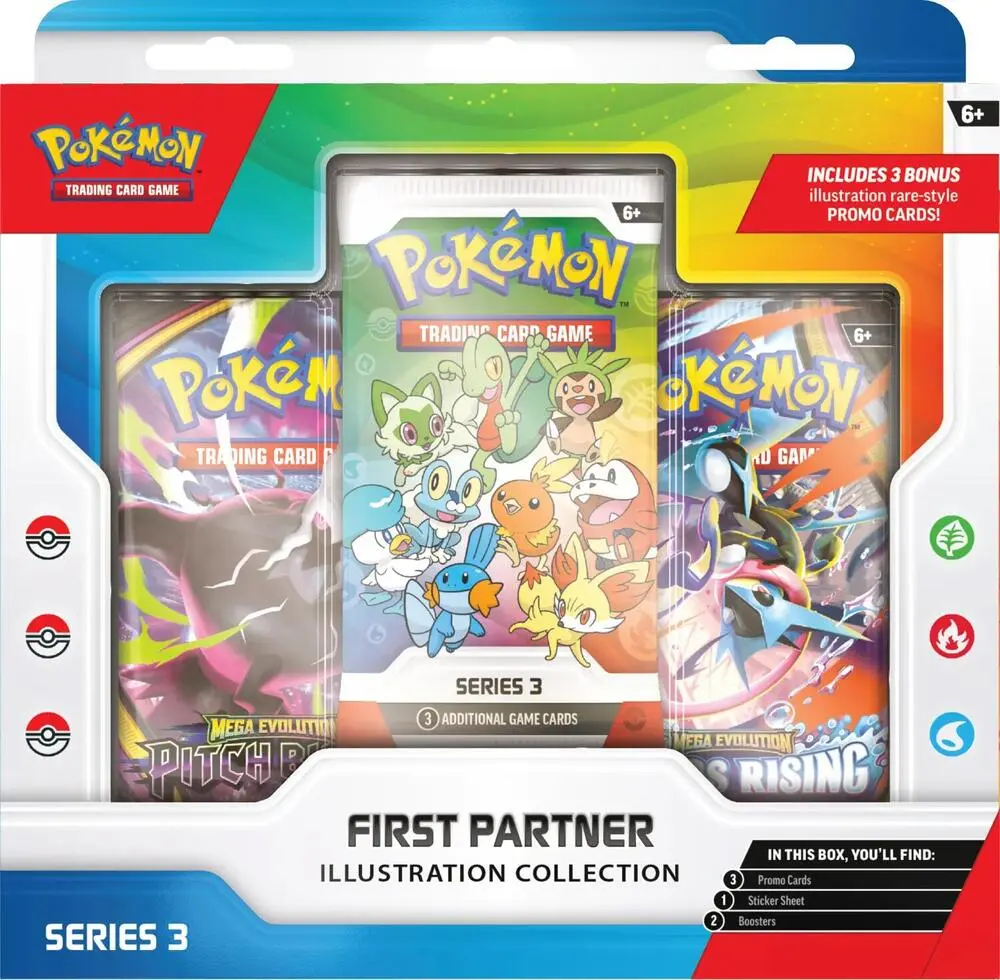 First Partner: Series 3 Illustration Collection Pokemon Box