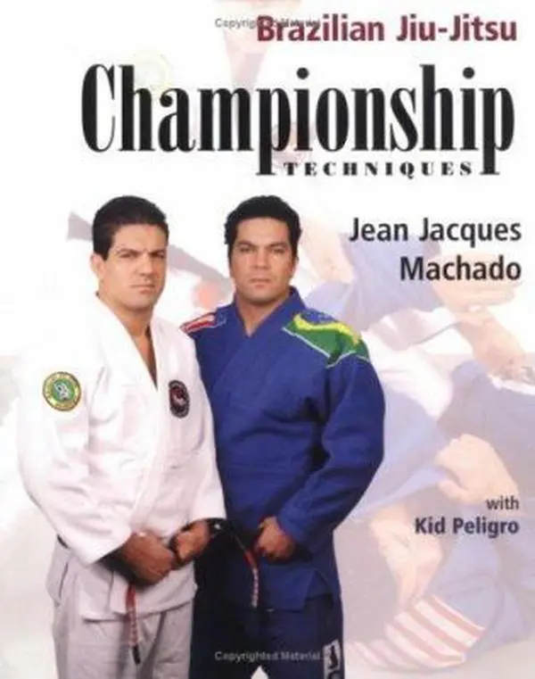 USED Book - Championship Techniques (Brazilian Jiu-Jitsu series) by Jean Jacques Machado (Paperback) - english