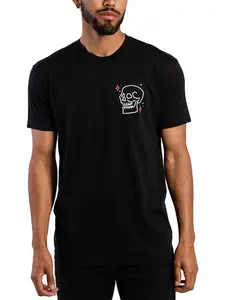 Into THE AM Men's Pattern T-shirt Summer New Men's Top Premium Short Sleeve T-shirt Cool and Natural Design Soft and Skin friendly Suitable for Both Men and Women Four Seasons General Couple Style