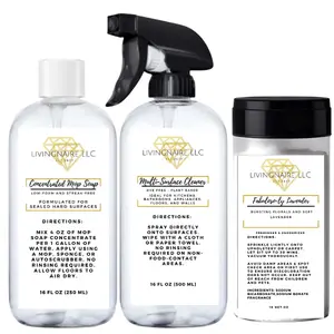 Best Discovery Bundle - Plant Based Cleaner, Concentrated Mop Soap & Deodorizer