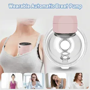 2026 New Wearable Electric Breast Pumps Portable Hands Free Breast Pump Silent Comfort Breast Milk Extractor Collector
