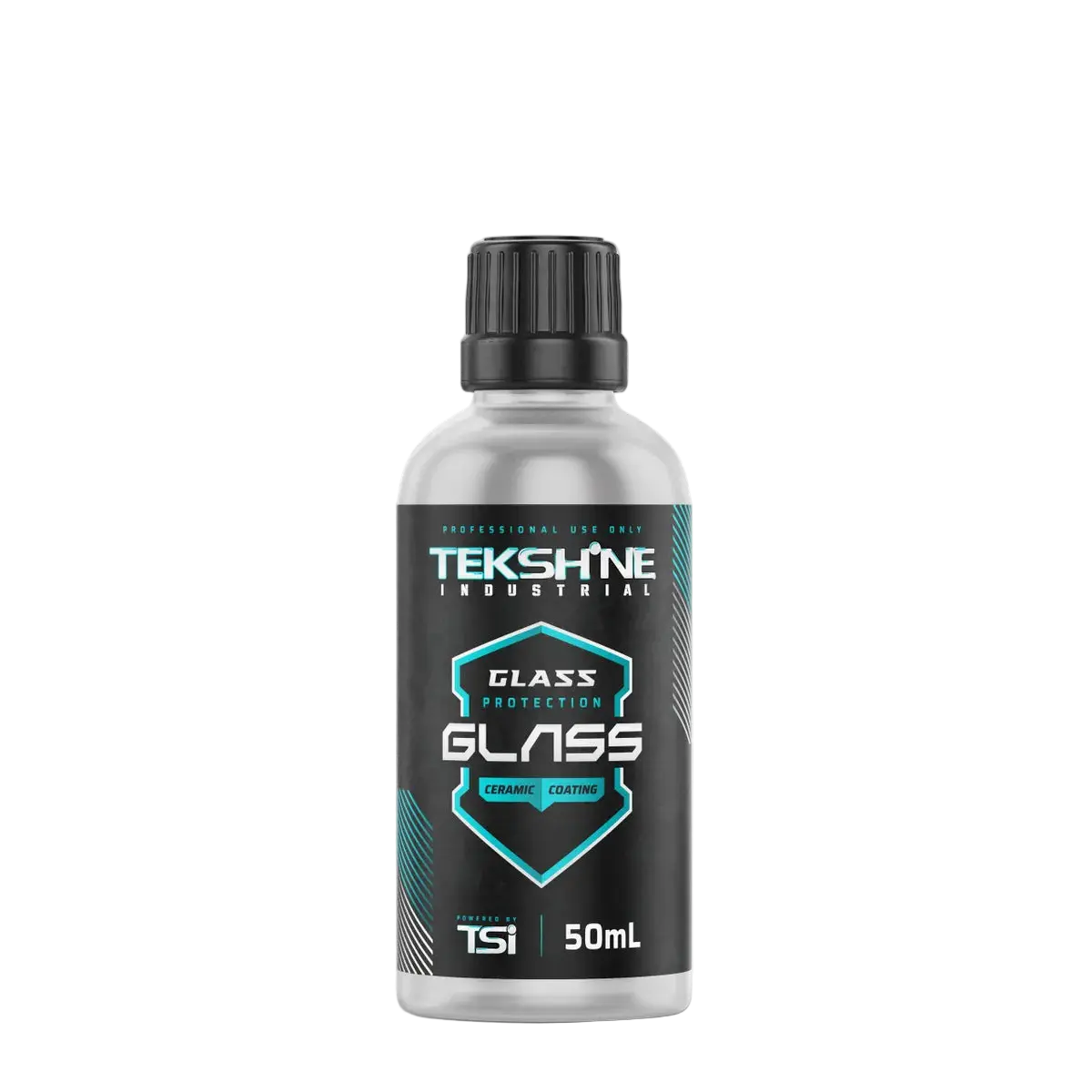 Tekshine Industrial Glass 50ML Coating for Windshields, Mirrors & Flat Glass - Hydrophobic Protection