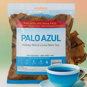 VIRAL Palo Azul  Herbal Tea | Kidneywood (Blue Stick) Te Herbal | | Wildcrafted Kidney Wood Tea | All Natural Tea, non-GMO. Imported from Mexico