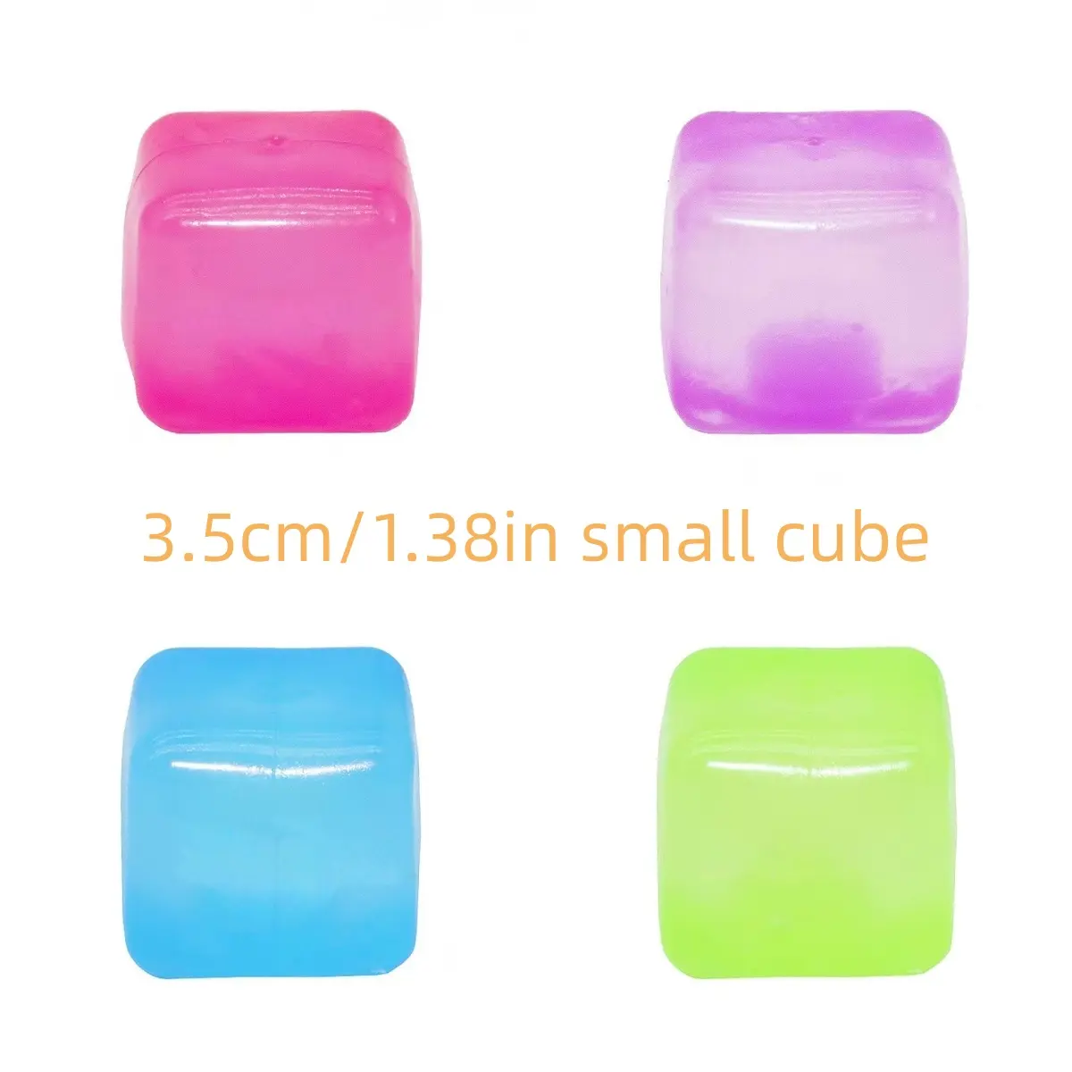 4PCS Small Cube 3.5cm