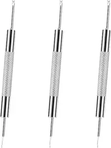3PCS Watch Band Remover Tool, Double-Ended Spring Bar Tool, Watch Strap Adjustment Tool for Watch Link Removal.