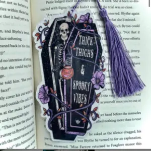 Thick Thighs and Spooky Vibes Bookmark Thick Thighs and Spooky Vibes Bookmark