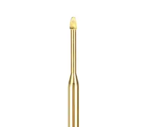 Safety Cuticle Cleaner Nail Drill Bit 3/32 Gold for Nail Prep Universal Shank Durable Finish