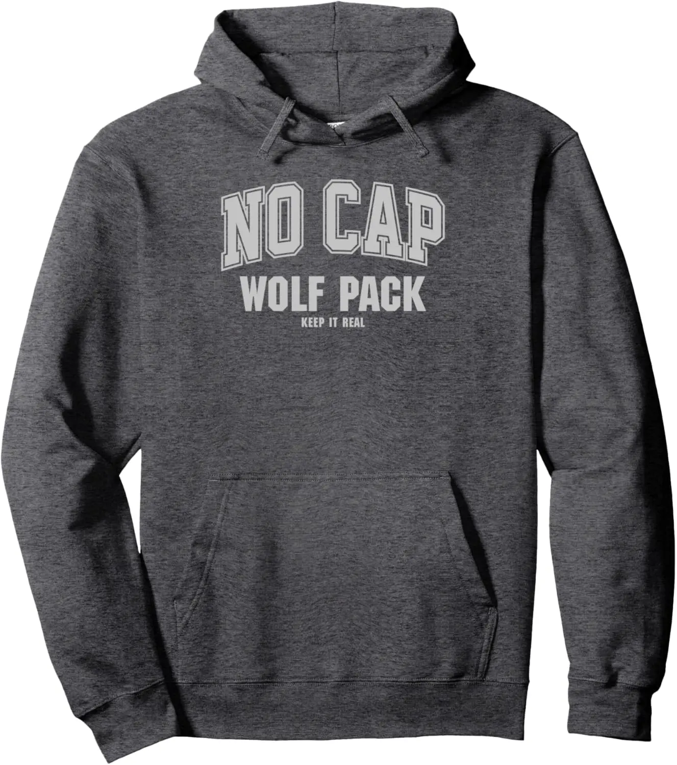 Ridgeview Wolf Pack NO CAP Keepin' It Real Pullover Hoodie 5