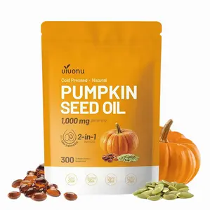 Pumpkin Seed Oil with Saw Palmetto Capsules I Essential Fatty Acids & Phytosterols | Supports Hair, Urinary, Bladder & Prostate Health, Non-GMO Healthcare Dietary Healthcare Dietary Phytonutrient  300 Softgels