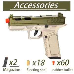 tomatic Shell-Ejecting Toy Gun With 60 Rounds, 18 Shells, And Three Mazines.The Top Choice For  And ' Outdoor Play, And The Perfect Gift For Christmas And Halloween.