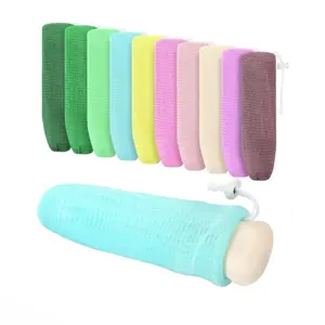 Multicolor Soap Bubble Mesh Pouch - 8 Count Reusable Mesh Bag with Drawstring for Facial Cleaning, Shower Bath, and Durable Design