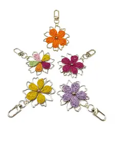Handmade DIY Floral Fake Flowers, Sweet Bag Charm, Elegant All Seasons Accessory, Perfect for Photography Backdrop