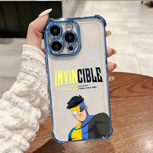 Invincible Cartoon Cool Anime Superhero Phone Case for iPhone 17 16 15 14 13 12 11 Pro Max