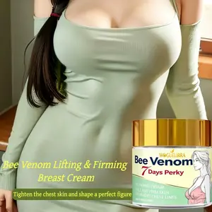 Bee Venom Breast Firming Cream, Bust Cream, Quick Body Hydration, Smooth and Bright Care, Moisturizing and Tightening, Beautifies Breasts