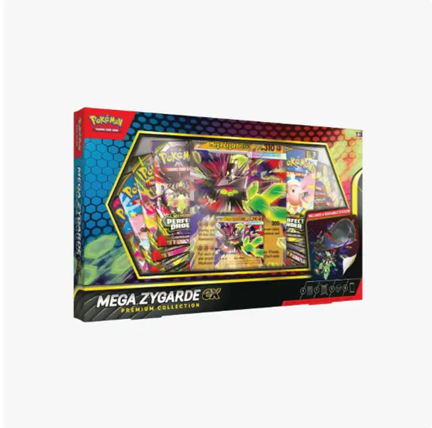 Mega Zygarde ex Premium Collection - Non-Sports Collectible Cards, Trading Card TCG Packs, Collectibles Set