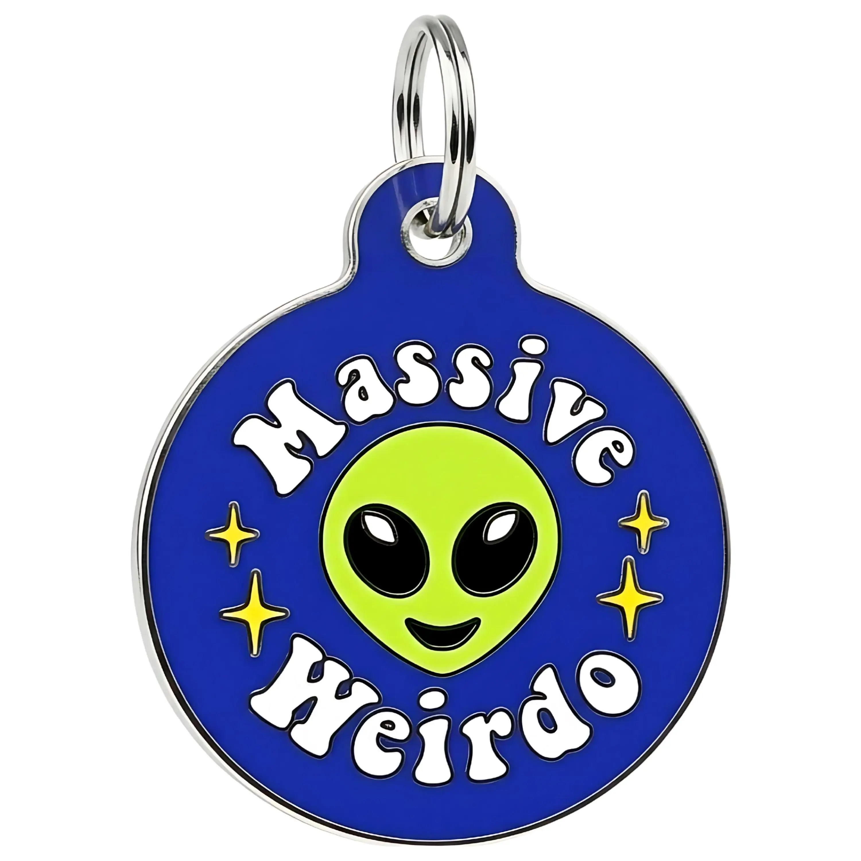 Massive Weirdo - Pet ID Tag - Personalized Engraved Dog Tag