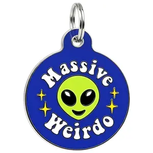 Massive Weirdo - Pet ID Tag - Personalized Engraved Dog Tag