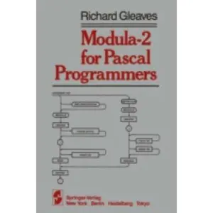 USED-Modula-2 for Pascal Programmers by Gleaves, R. (Paperback)