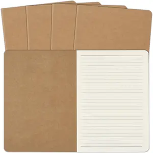 5 Pack A5  Notebooks Bulk, 8.15x5.5 Inches Lined Paper Journaling Notebooks, Notebooks for Work, Composition Notebooks for School, Journal Notebooks for Office, 60 Pages